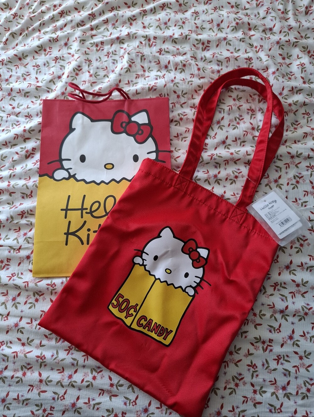 NWT☆ HELLO KITTY Exhibition In Tokyo Bag
